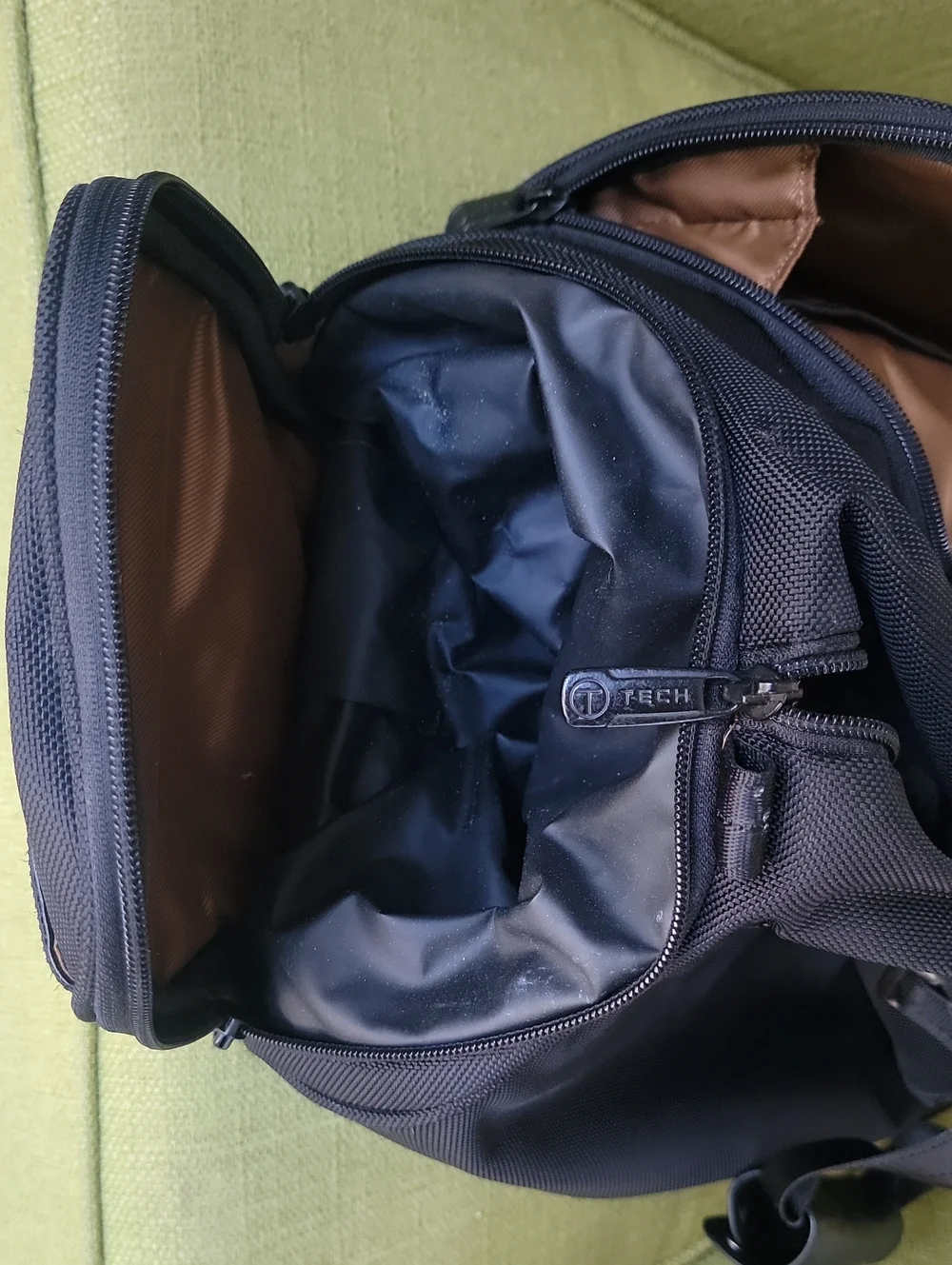 TUMI TECHBlack Men's Travel Duffel Bag with Shoulder Strap